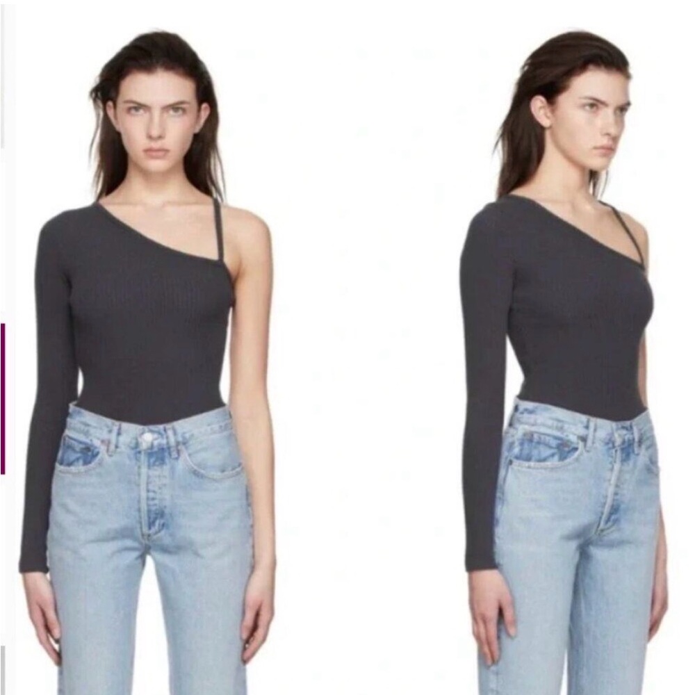 Agolde Mika One Sleeve Bodysuit small